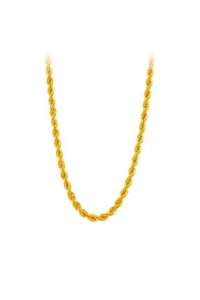 گردنبند طلا زرد زنانه 14 عیار Assos Pırlanta - کد 770695053