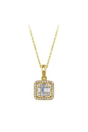 گردنبند طلا زرد زنانه 14 عیار Assos Pırlanta - کد 770694605