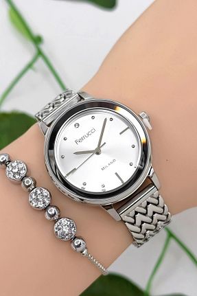ساعت مچی رنگی زنانه 36-40 میلی متر Ferrucci - کد 897899807