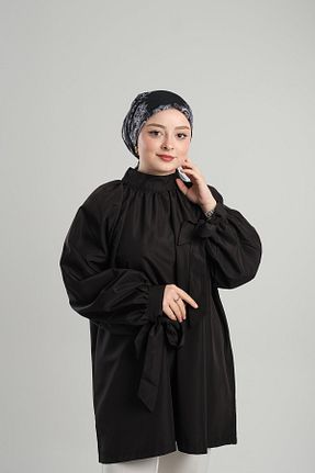 روسری مشکی چاپی Giverny - کد 897898161