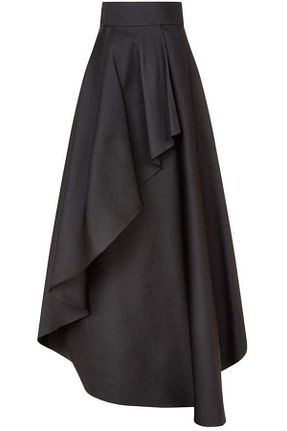 دامن مشکی زنانه ساده MERİT FASHION - کد 897913276