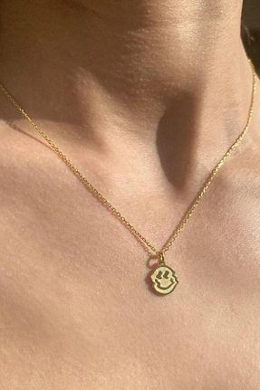 گردنبند نقره طلائی زنانه 925 عیار Spossy Silver Jewelry - کد 897909740