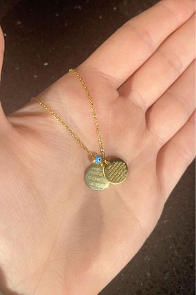 گردنبند نقره طلائی زنانه 925 عیار Spossy Silver Jewelry - کد 897910065