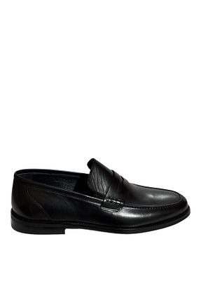 کفش کلاسیک مشکی مردانه چرم خالص CYLN - کد 897910724