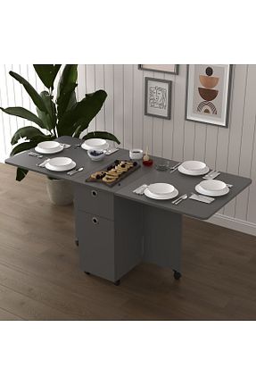 میز آشپزخانه طوسی MDF Asra Trend - کد 736714111