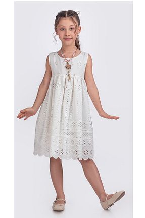 لباس سفید بچه گانه بافتنی Pina Kids - کد 898539073