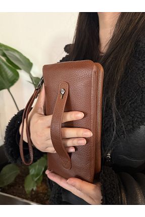کیف دوشی رنگی زنانه چرم خالص Garniy - کد 897950131