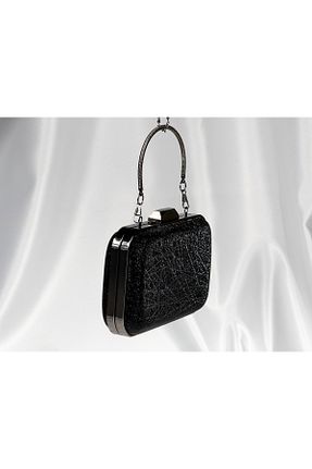 کیف مجلسی مشکی زنانه پارچه ای Store - کد 897950013