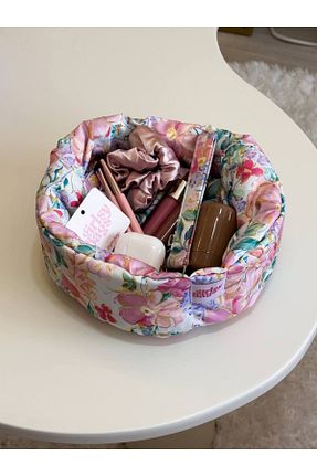 نظم دهنده جواهرات و آرایش صورتی پارچه girlsybags - کد 898096684