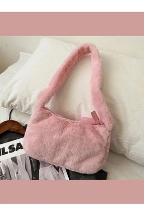 کیف دوشی صورتی زنانه پارچه ای Hanselis - کد 463197725