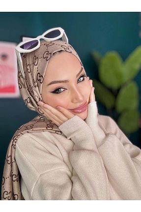 شال قهوه ای زنانه NP - کد 897978414