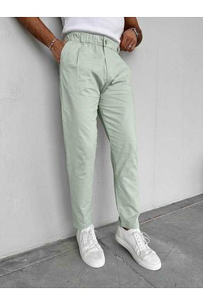 شلوار سبز مردانه پنبه ای Denim Shorty - کد 897984788