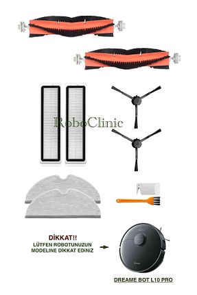 اکسسوری جاروبرقی مشکی Roboclinic - کد 869070785