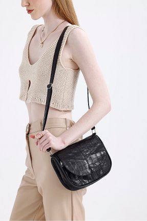 کیف پستچی بژ زنانه چرم خالص fubileather - کد 839706279