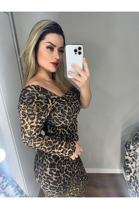 لباس رنگی زنانه مخمل AFRODİTE BOUTIQUE - کد 897990068