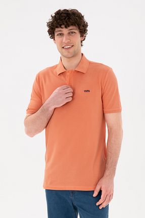 پولوشرت صورتی مردانه %100 پنبه U.S. Polo Assn. - کد 833027234