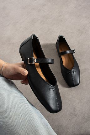 بابت مشکی زنانه چرم خالص Mio Styllo - کد 898002540