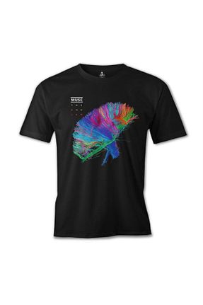 تیشرت مشکی مردانه رگولار Lord T-Shirt - کد 1991176