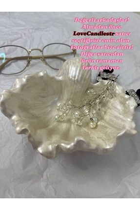 کاسه و بشقاب دکوراتیو قهوه ای Beton Love Candle Dekor - کد 837144550
