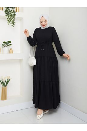 لباس حجاب مشکی زنانه رگولار modapark.ist - کد 891519930