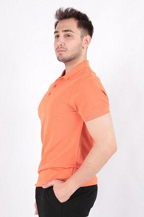 تیشرت نارنجی مردانه رگولار Cazador - کد 898109180