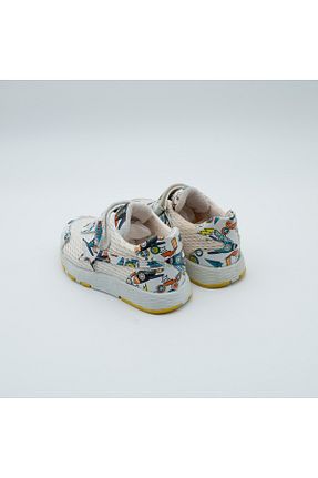کفش اسنیکر سفید بچه گانه بند دار Arçın Shoes - کد 898107821