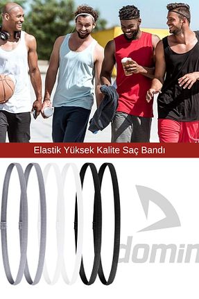 باند ورزشکار مشکی DOMİN SPOR - کد 898119045