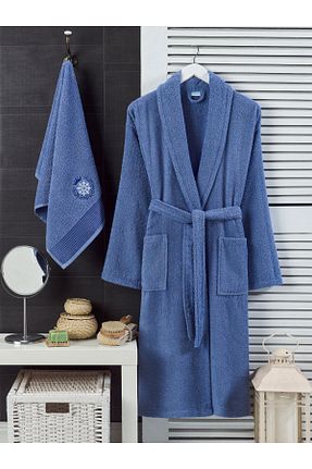 حوله پالتوئی سرمه ای زنانه Denia Home Textile - کد 898119016