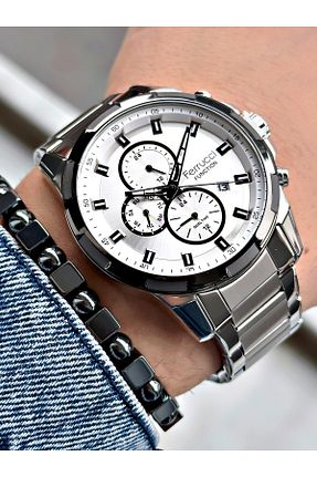 ساعت مچی طوسی مردانه 44 میلی متر Ferrucci - کد 316742961