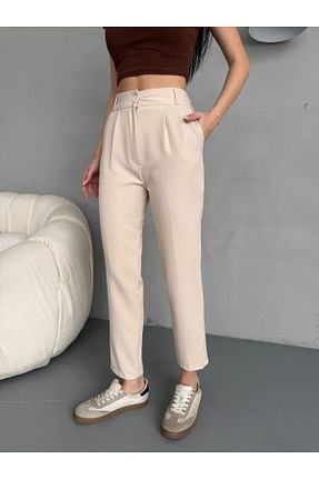 شلوار پارچه ای زنانه فاق بلند alanora - کد 897942678