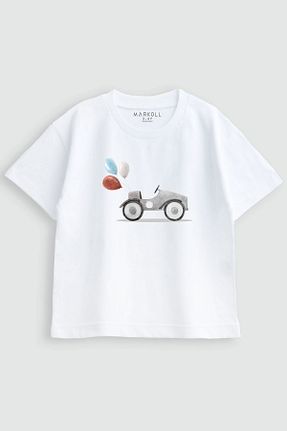 تیشرت نباتی بچه گانه اورسایز MARKOLL - کد 898122217