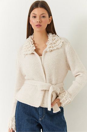 رویه نباتی زنانه اکریلیک Bianco Lucci - کد 898123985
