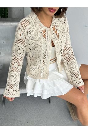 رویه بژ زنانه پنبه ای Miss Allos - کد 898140646