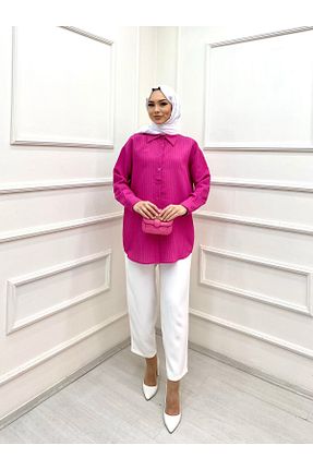 تونیک صورتی زنانه بافتنی MODA 42 - کد 898161794