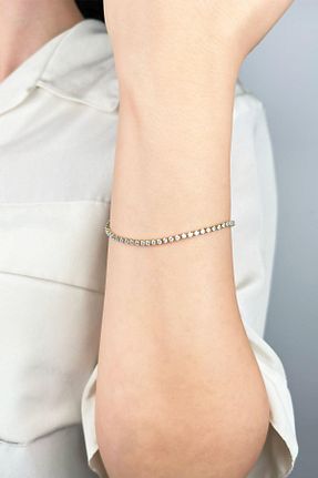 دستبند جواهر طلائی زنانه زیرکن Sose Moda - کد 898178471