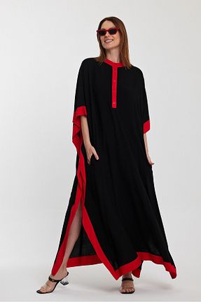 لباس سایز بزرگ مشکی زنانه %100 پنبه bacc - کد 820068542