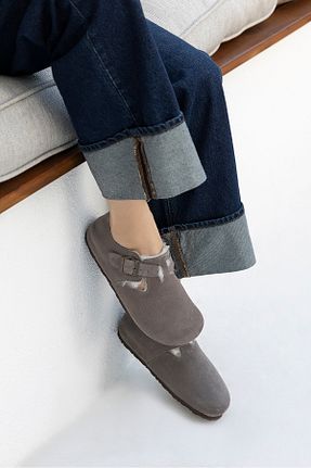 کفش کژوال طوسی زنانه جیر Uniqueqoop - کد 872911348