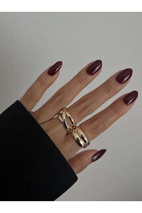 انگشتر جواهر طلائی مردانه روکش طلا Lavian Accessories - کد 770929484