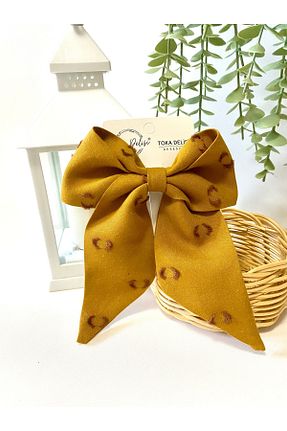 گیره سر زرد بچه گانه پلی استر Toka Delisi - کد 896151125