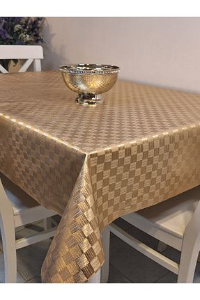 رومیزی بژ نایلون Başak Ev Tekstili - کد 898824663