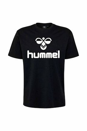 تیشرت اسپرت مشکی مردانه رگولار hummel - کد 898207229