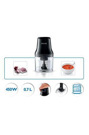 خردکن و رنده مشکی Philips - کد 894420633