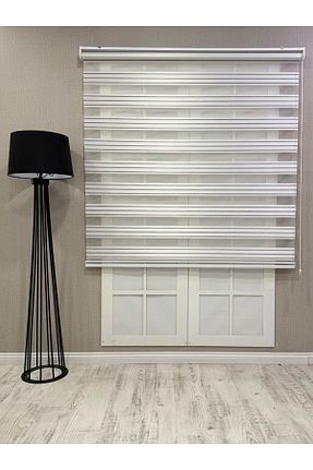 پرده کشوئی سفید Zebra mep mekanik - کد 898219650