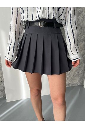 دامن طوسی زنانه پنبه ای Ekim Store - کد 898237058