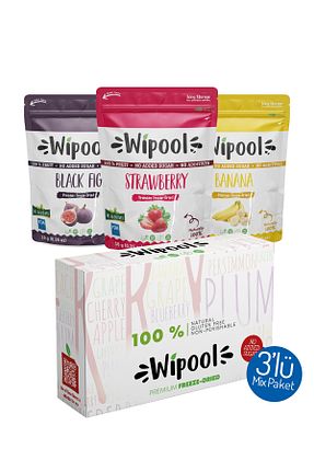میوه خشک wipool organic discover the healthy life - کد 898237969