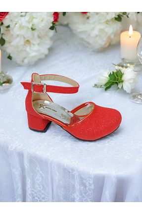 کفش مجلسی رنگی بچه گانه پاشنه ضخیم PATİK BEBE - کد 806624098