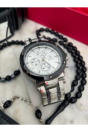 ست ساعت مچی سفید مردانه فلزی S.POLO - کد 898262307