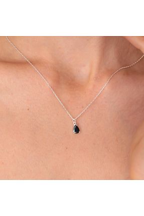 گردنبند نقره مشکی زنانه 925 عیار GOWA DESIGN - کد 898273155
