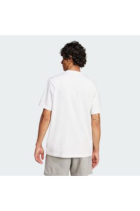 تیشرت اسپرت سفید مردانه رگولار adidas - کد 898328487