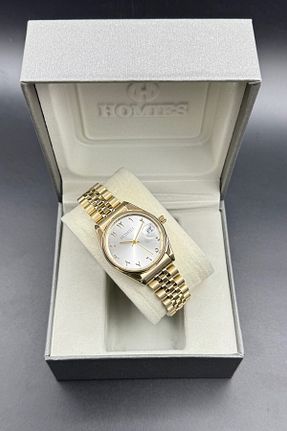 ساعت مچی طلائی زنانه 31-35 میلی متر Homies - کد 232623121